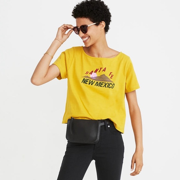 Madewell Tops - Madewell Santa Fe New Mexico Setlist Boxy Tee